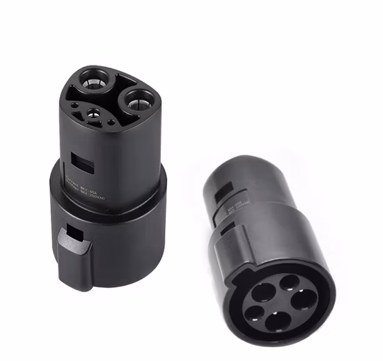 Type1 Type 2 11kw EV Car Charger Adapter with Bluetooth, WiFi, Ethernet/4G (Optional)