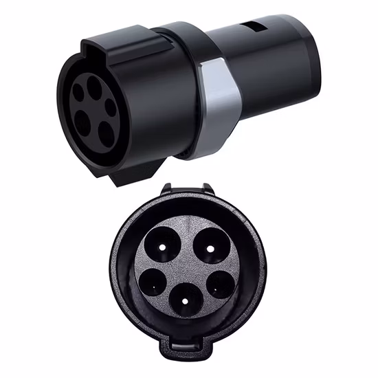 J1772 32A New Energy Vehicles Type 2 to Type 1 EV Charging Cable Charger Adapter