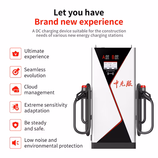 Cebea EV Charging Station 60 100 200 Kw EV Charger CCS2 GB/T CCS1 Electric Vehicle Charger