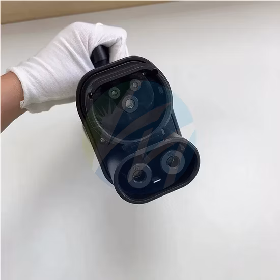 Electric Vehicle DC Connector EV Car Charger Plug CCS 2 Combo Adapter CCS2 to Type2 Adaptor for Tesla