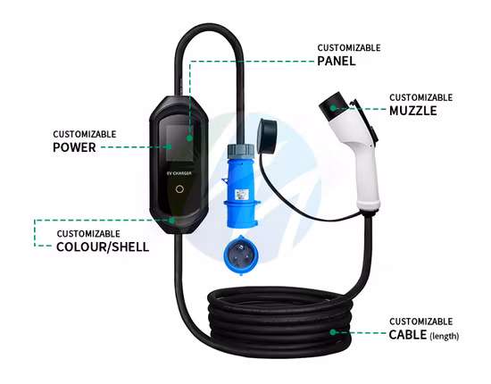 Hot New Product 7kw EV Power Charger Electric Car Adapter