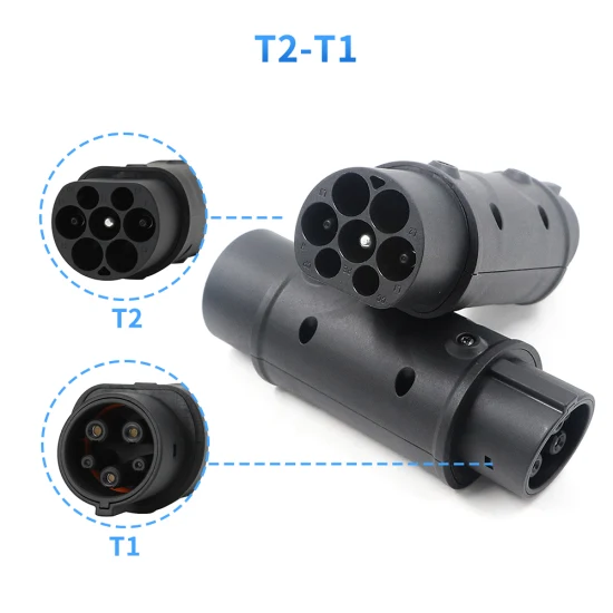 32A Black White New Energy Home Car EV Charger Equipment Connector Adapter